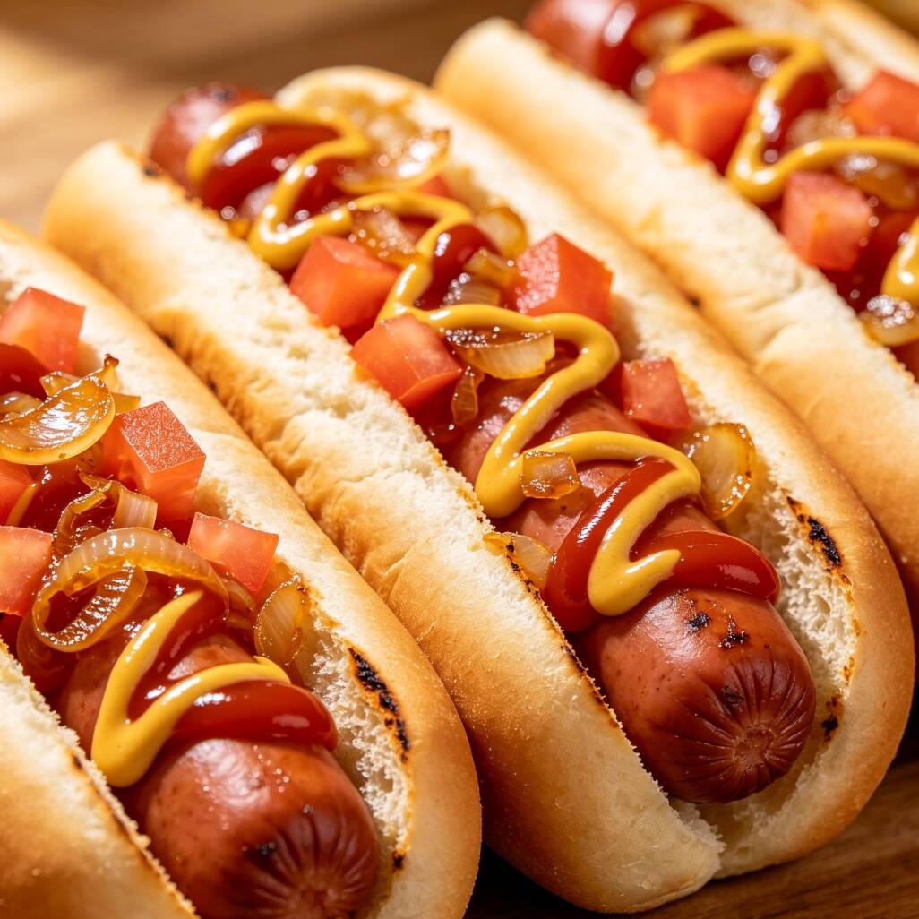 Hot Dogs Sencillos 3 Piezas