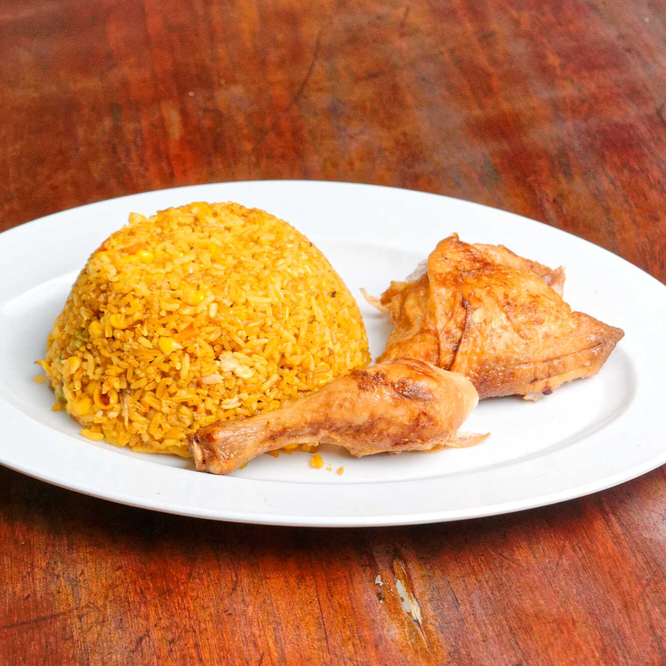 Combo Arroz paisa personal con 1/4 de pollo + Gase