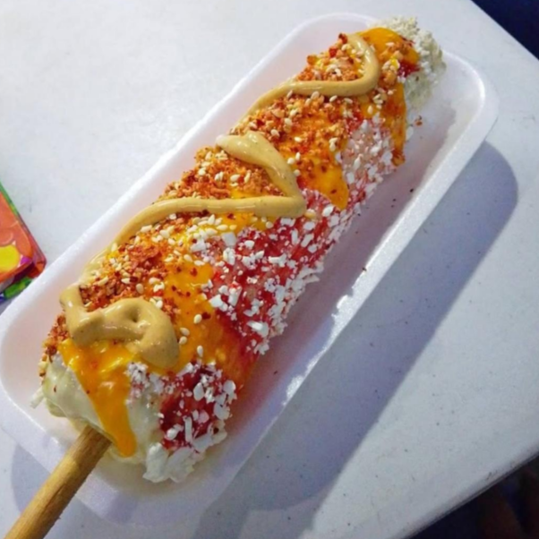 Elote entero tradicional
