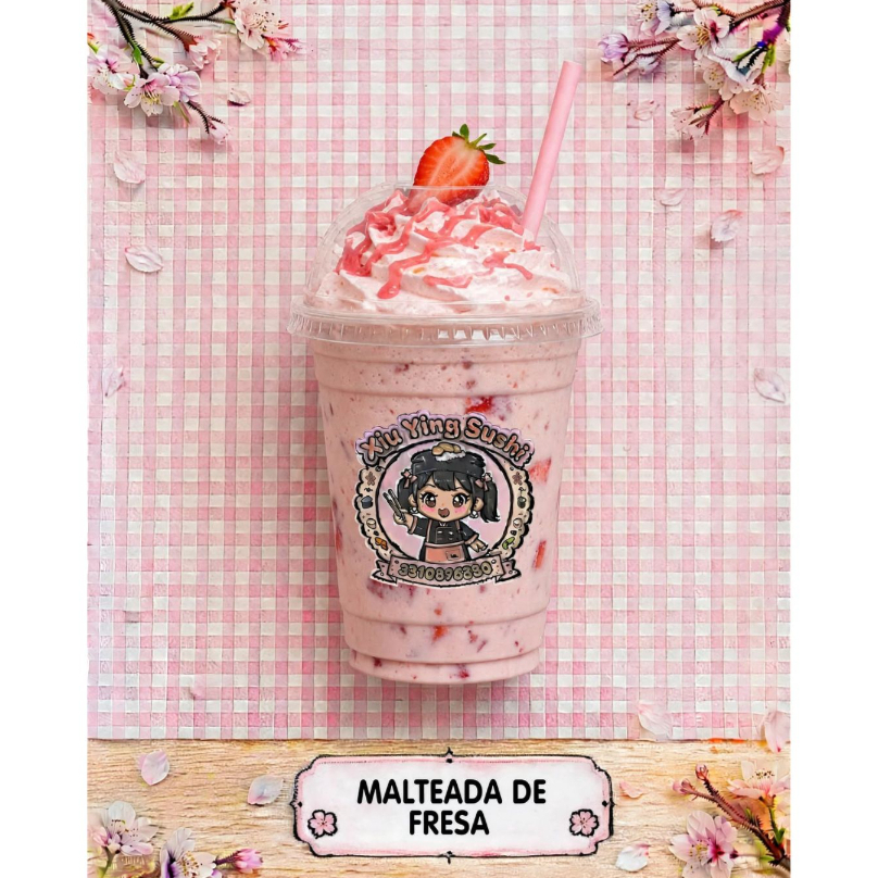 Malteada de FRESA