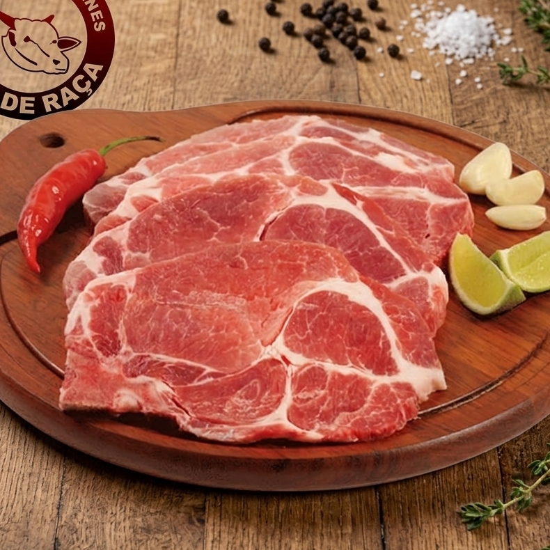 A bisteca da copa é uma carne saborosa e suculenta, perfeita para grelhados e assados, com um sabor marcante.