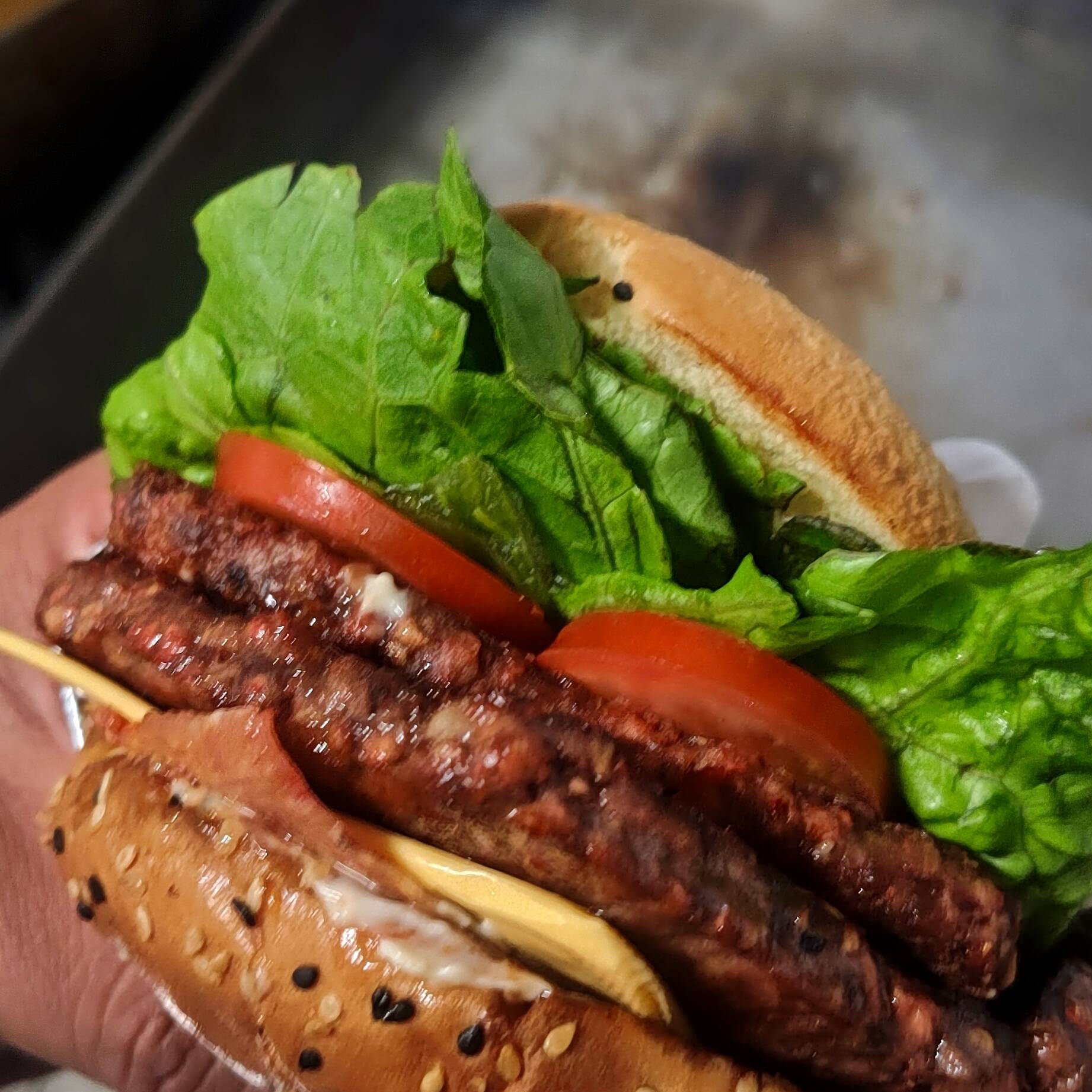 Hamburguesa Doble con Papas