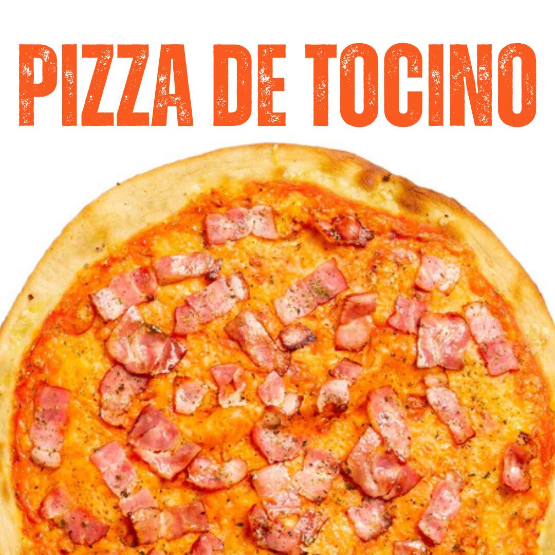 Pizza de Tocino
