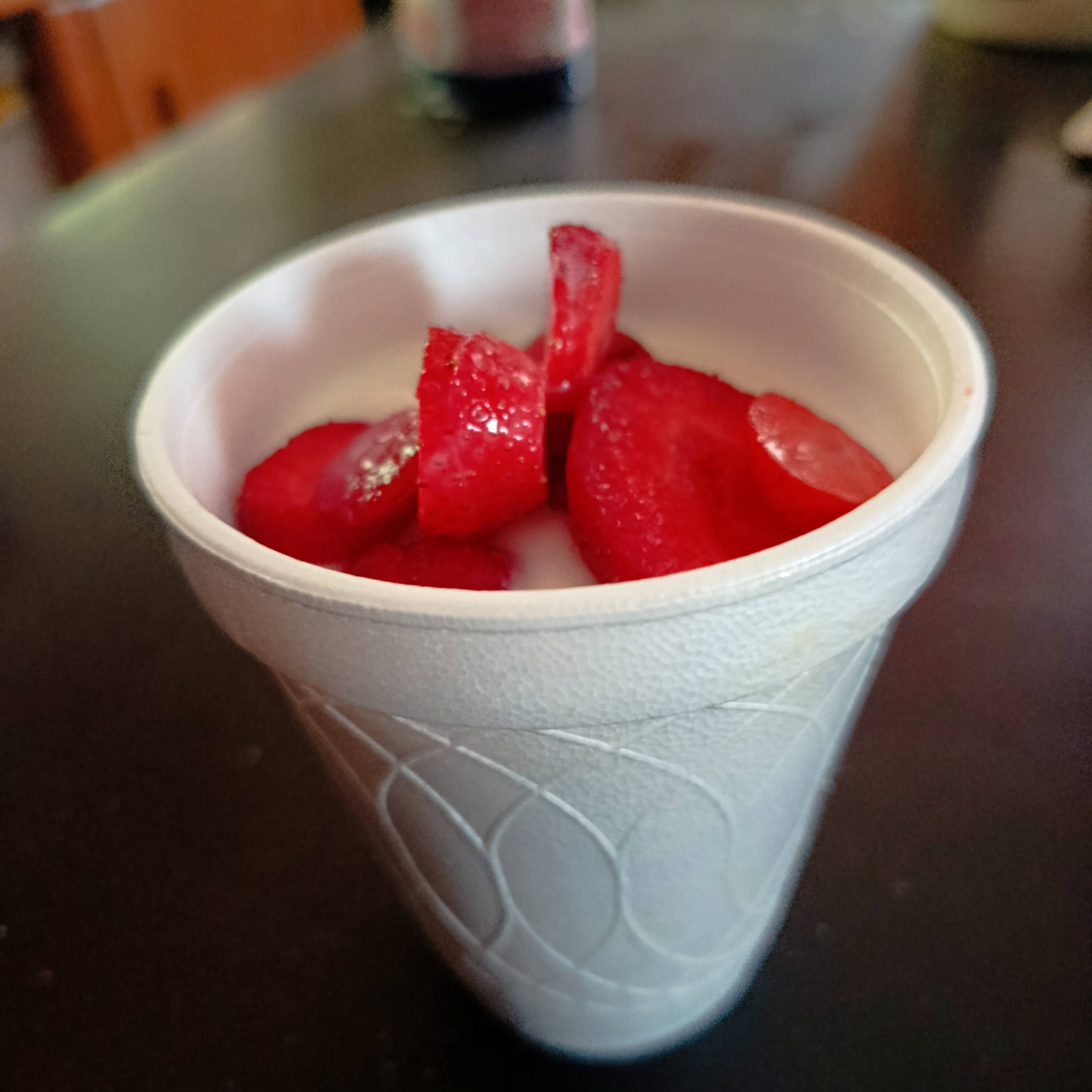 Fresas con Crema