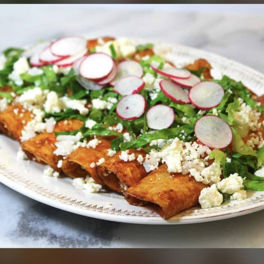 Enchiladas Rojas