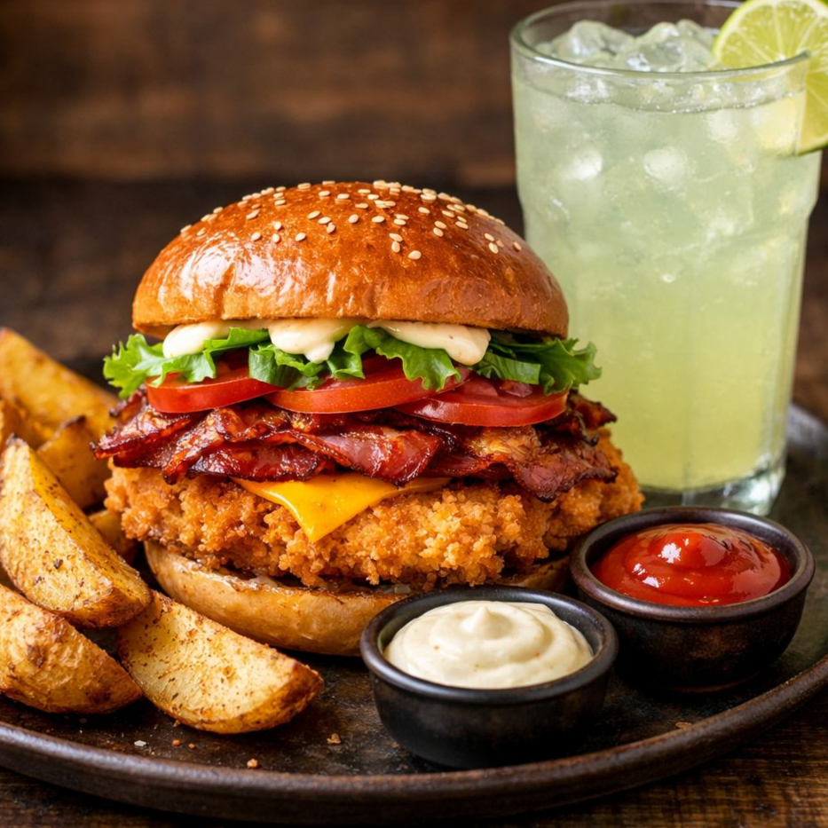 Supercombo LimoBurgerpollo + Papas