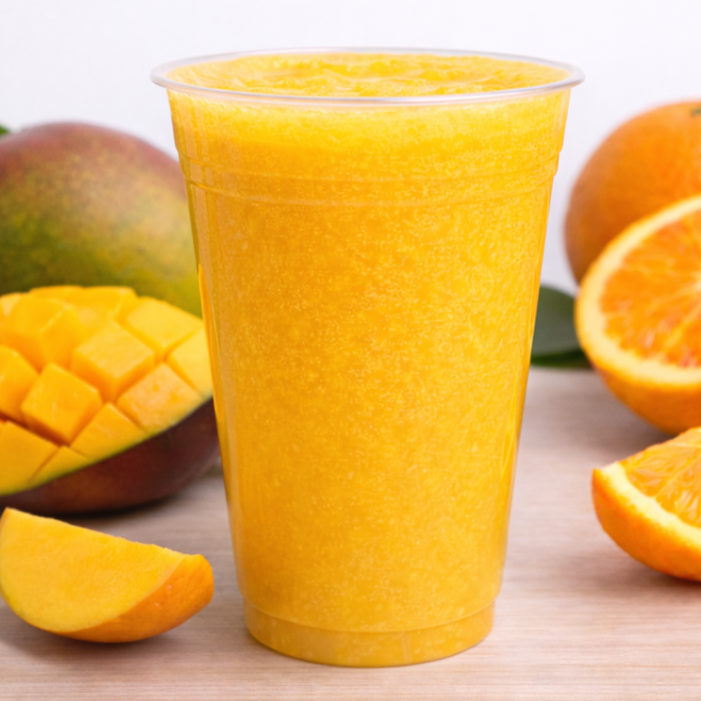 Jugo de Naranja con Mango🥭🍊