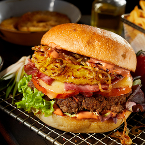 HAMBURGUESA HAWAIANA