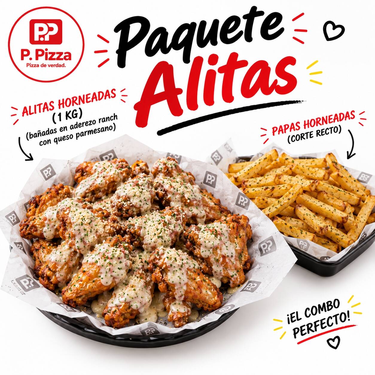 Paquete Alitas