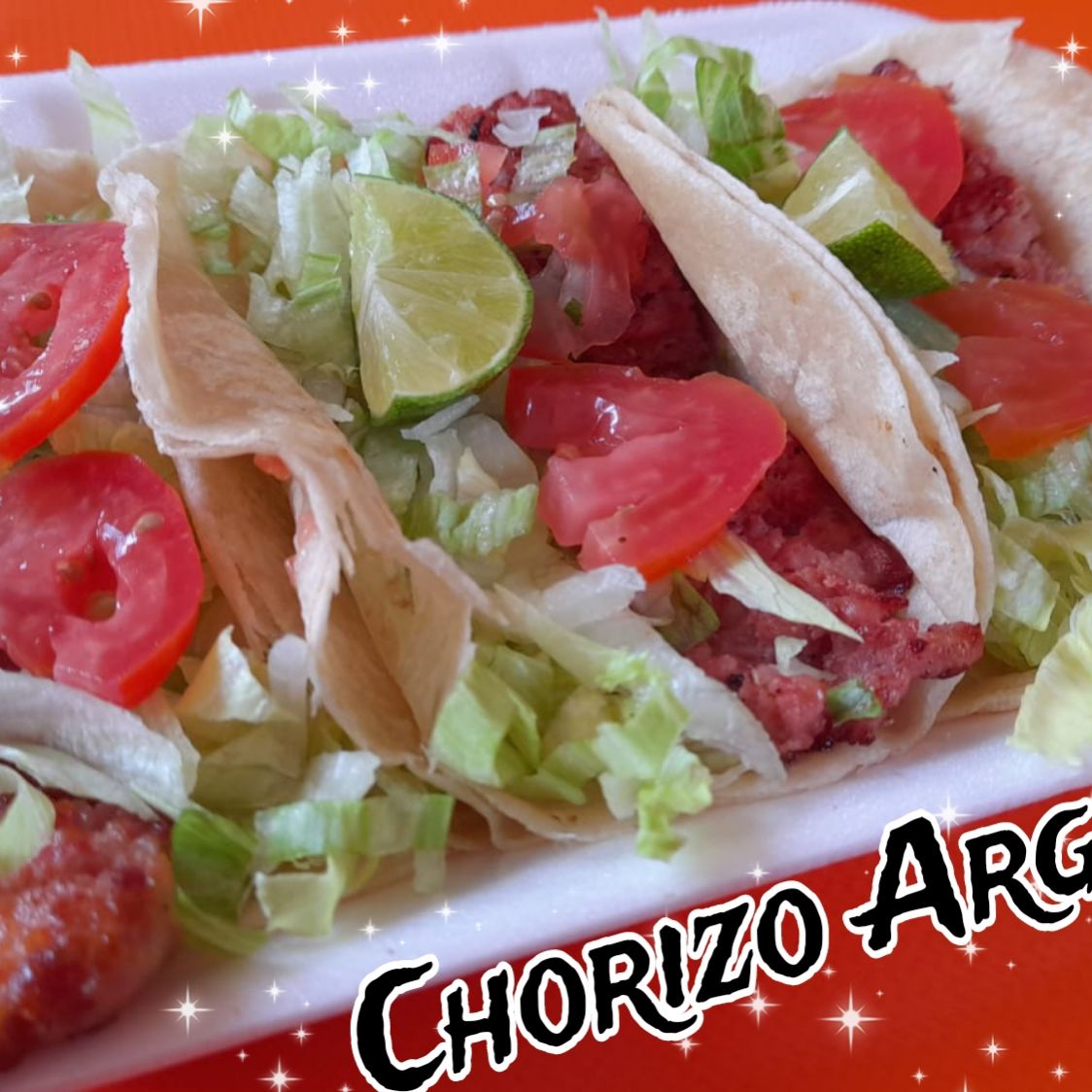Orden de Tacos de Chorizo Argentino