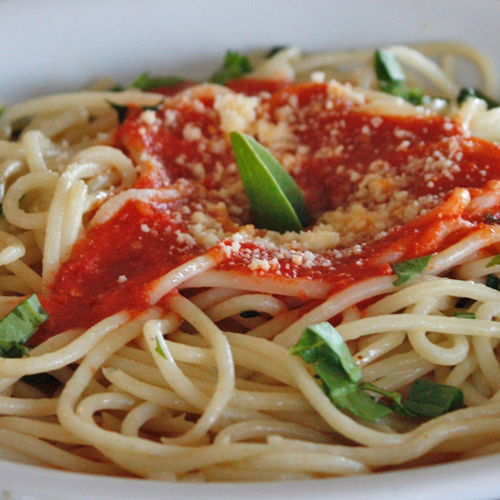 Espagueti Pomodoro