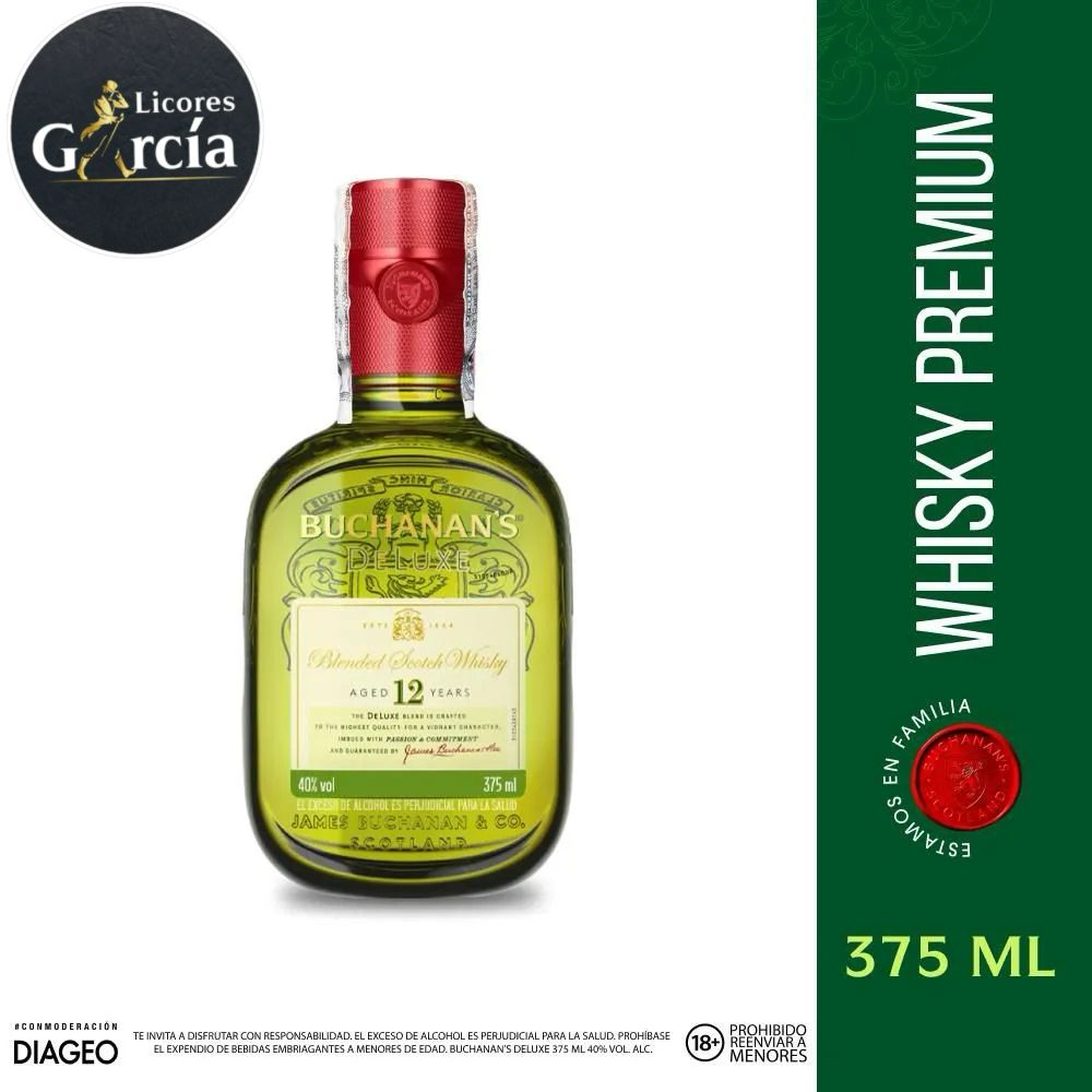 Media Buchanans 12 Años 375mL