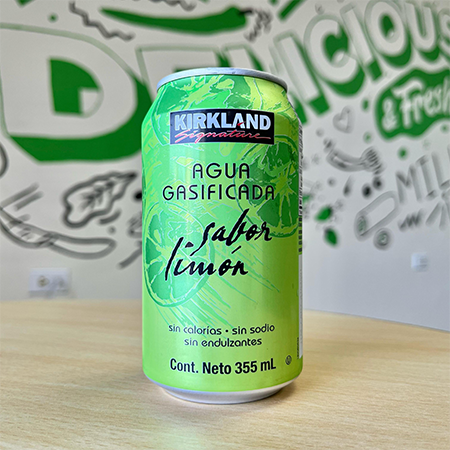 Agua Gasificada Limón Verde 355ml