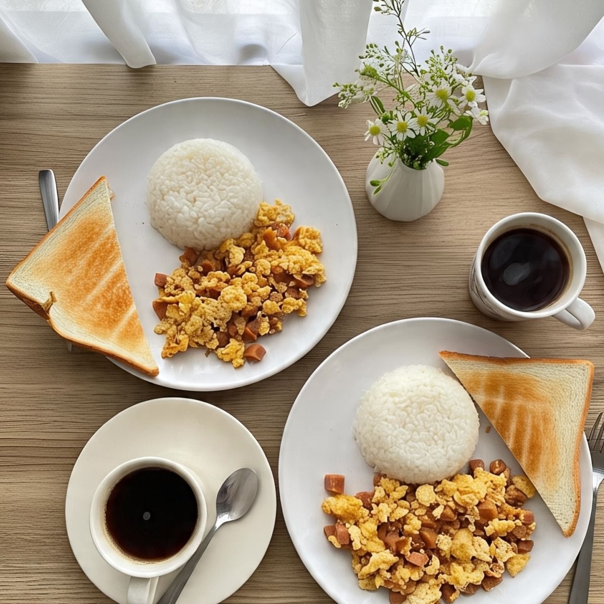 2x1 Huevos Rancheros con Arroz