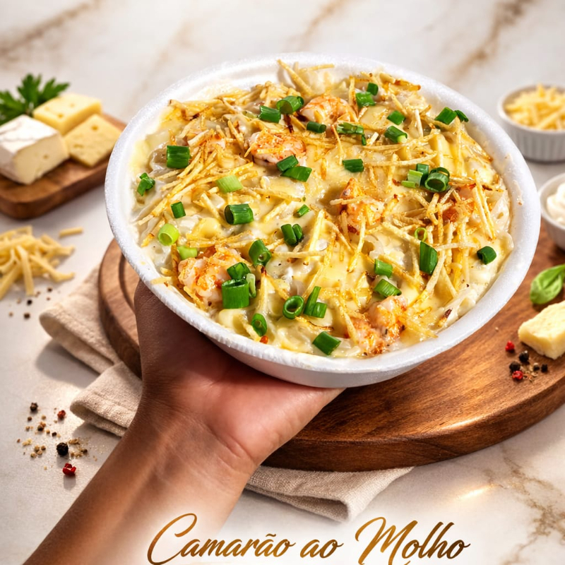 Escrever da observação qual a escolha Macarrão: ( Penny, fettuccine ou parafuso) Molho: (4 queijos , cheddar ou pomodoro) Proteína: ( carne de sol, charque, bacon, calabresa, carne moída ou camarão) Acompanhamento: ( batata palha ou Doritos)