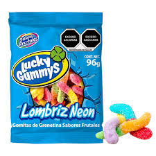 Gomitas Lombriz Neon 96g