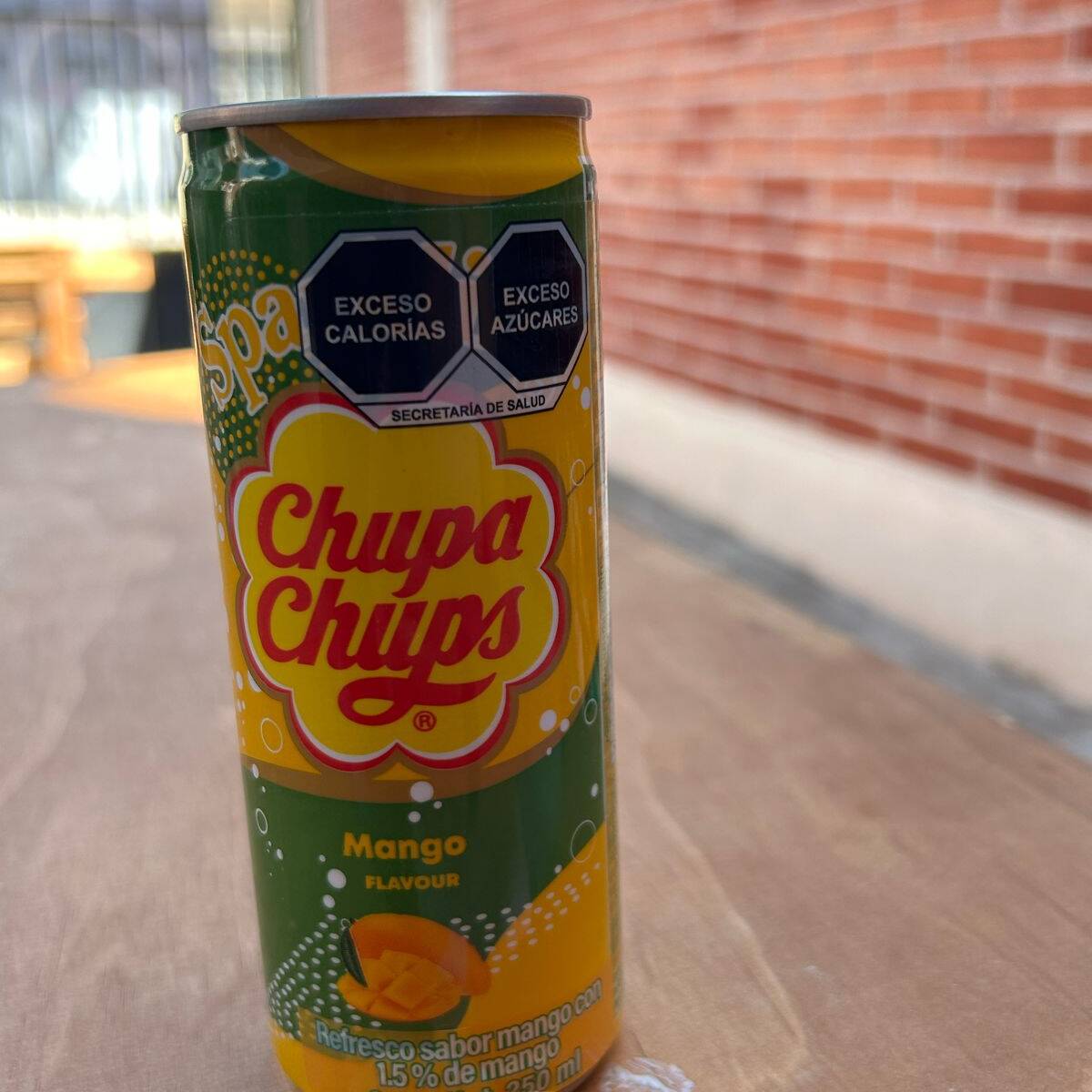 Soda Chupa Chups Sabor Mango