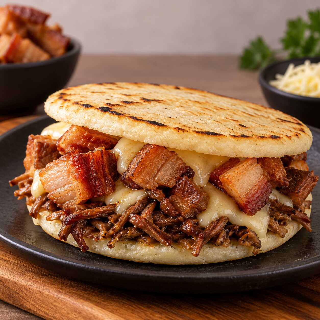 Arepa CHICHARRONA