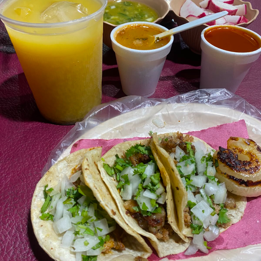 TACOS DE CECINA