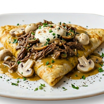 Crepe Res Stroganoff