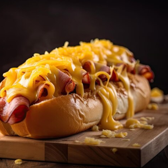 Hot Dog Dos Quesos