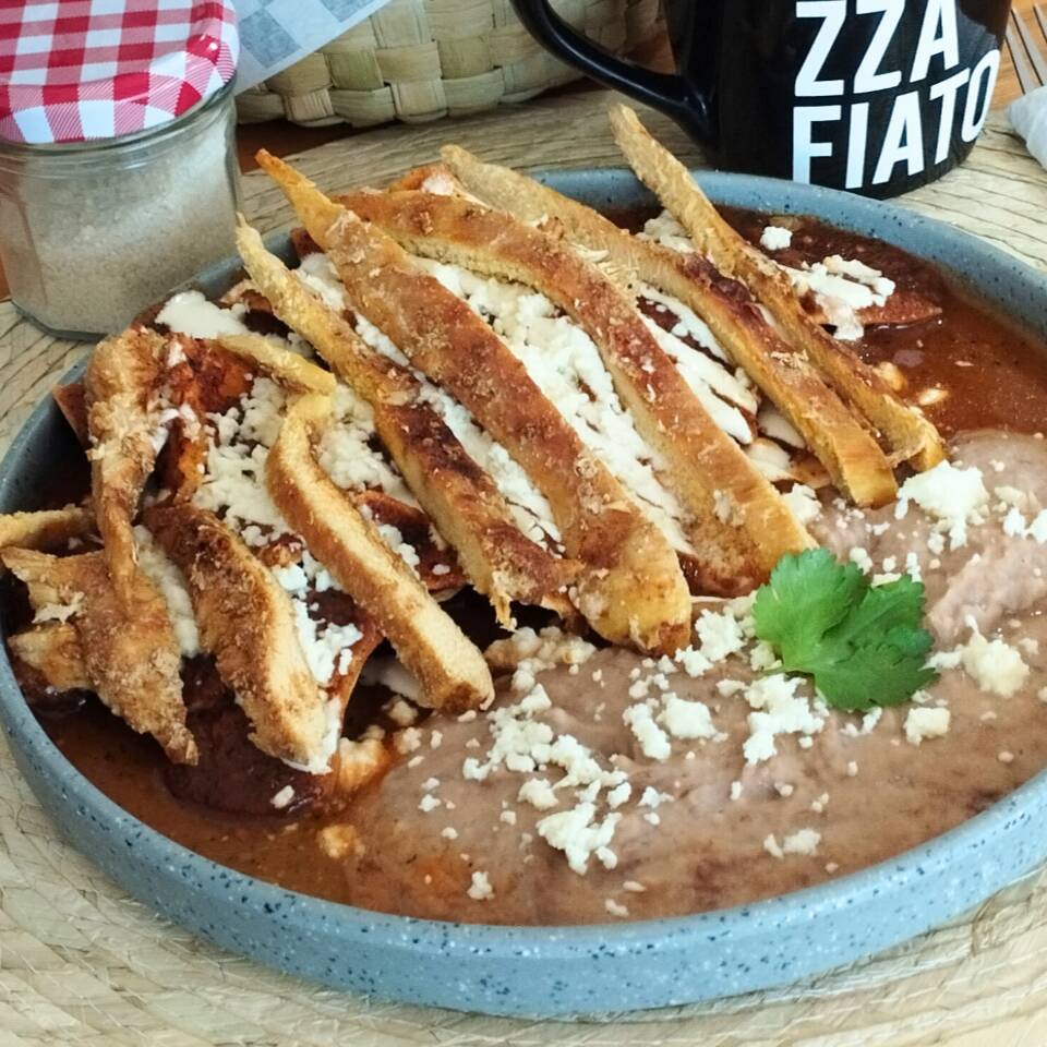 Chilaquiles de la casa