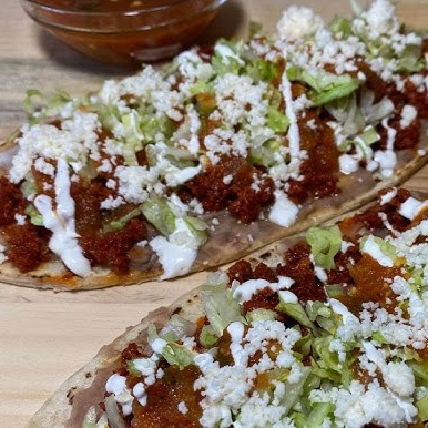 Huarache de Adobada
