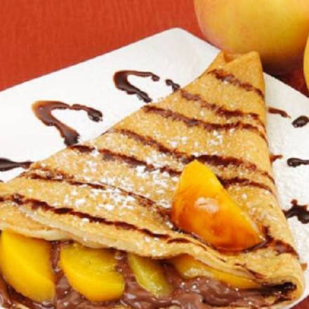 Crepa de NUTELLA con Durazno