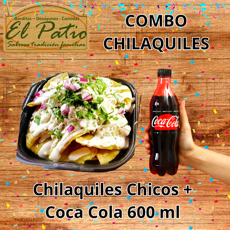 Combo Chilaquiles Rojos