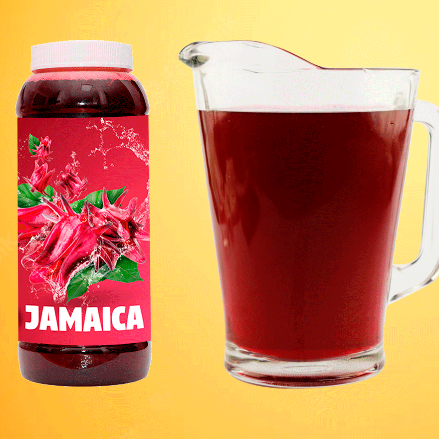 Agua De Jamaica 1L
