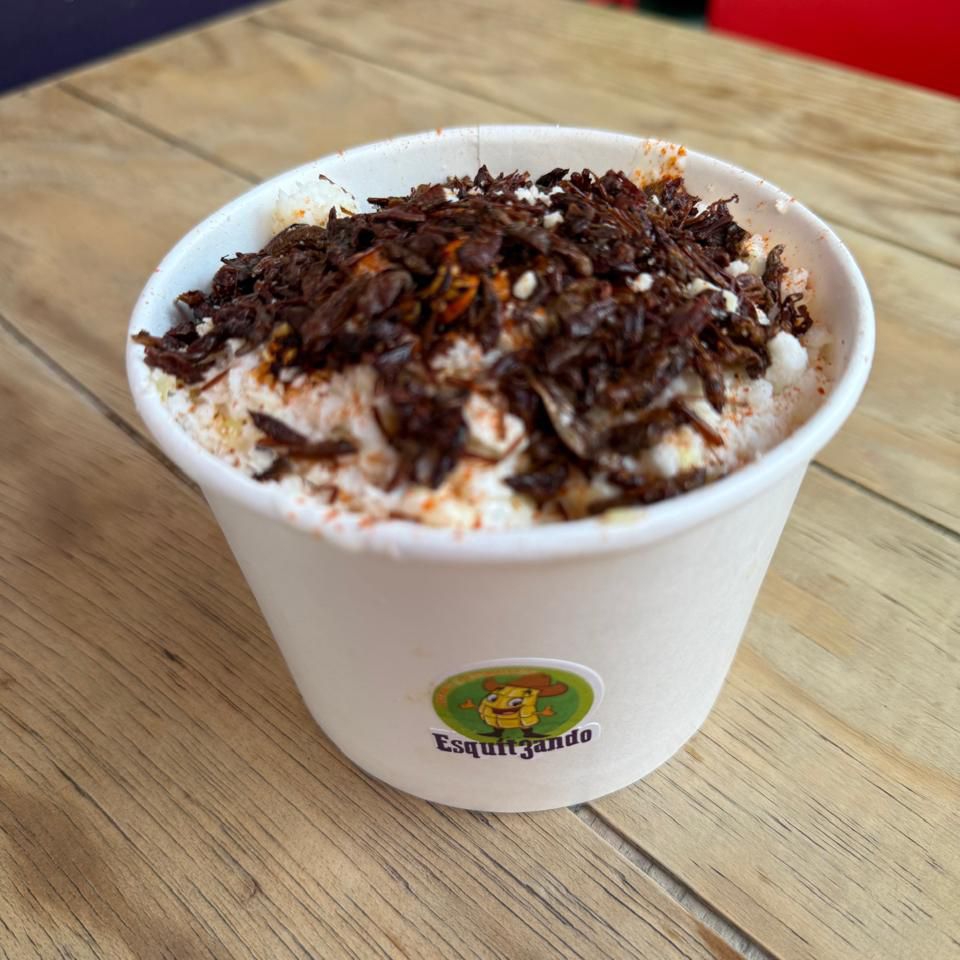 Esquites con Chapulines Grande