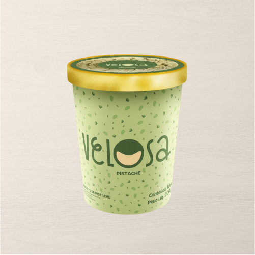 Sorvete de pistache pra quem ama pistache: em uma versão recheada de pedacinhos e uma pasta de pistache maravilhosa.