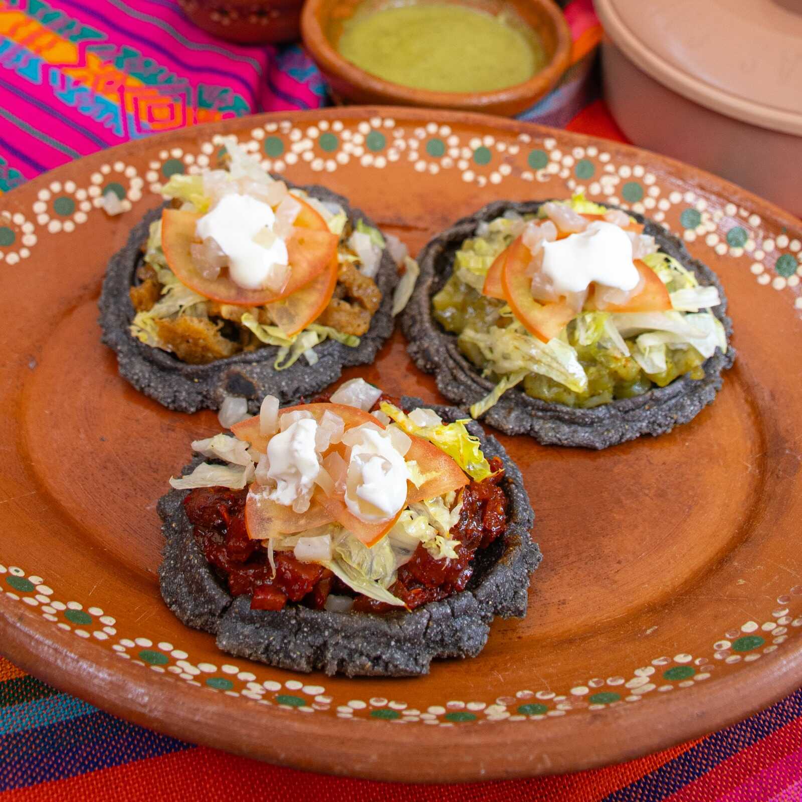 Sope de Maíz Azul o Blanco