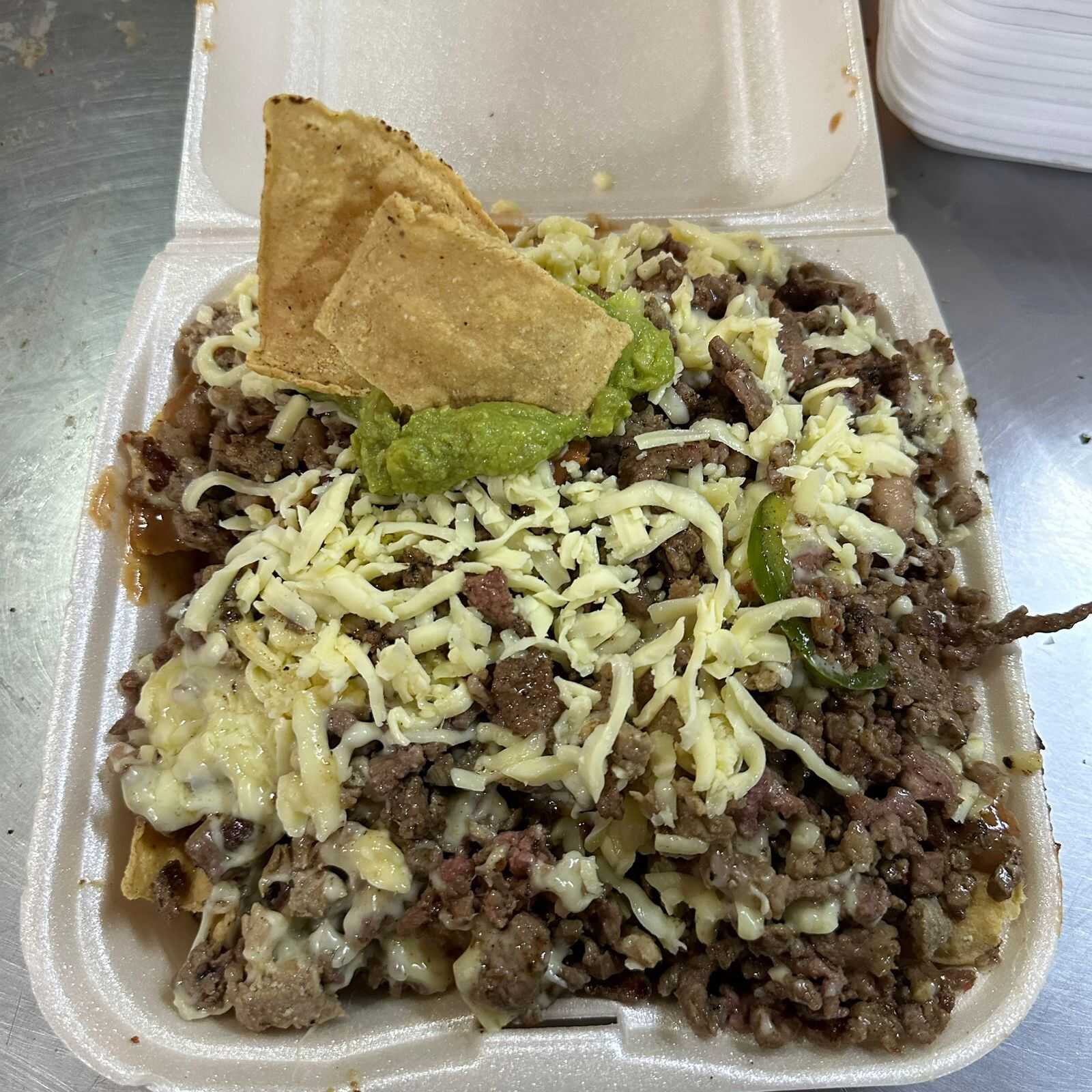 Orden Nachos de Bistec