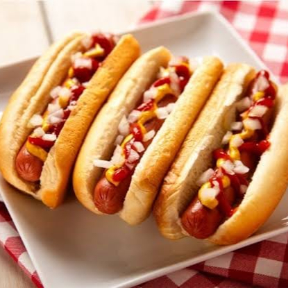 ORDEN DE HOT DOGS PREPARADOS C/ PAPAS (3 PZS)