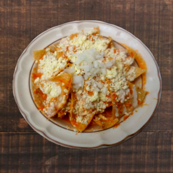 Chilaquiles Sencillos.