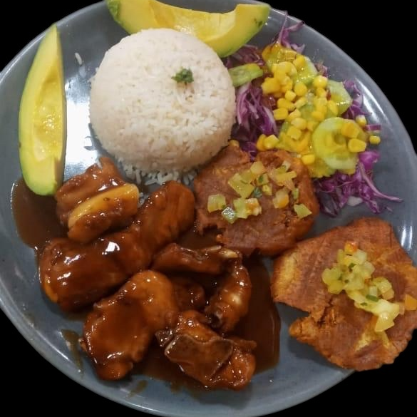 Costillas a la BBQ