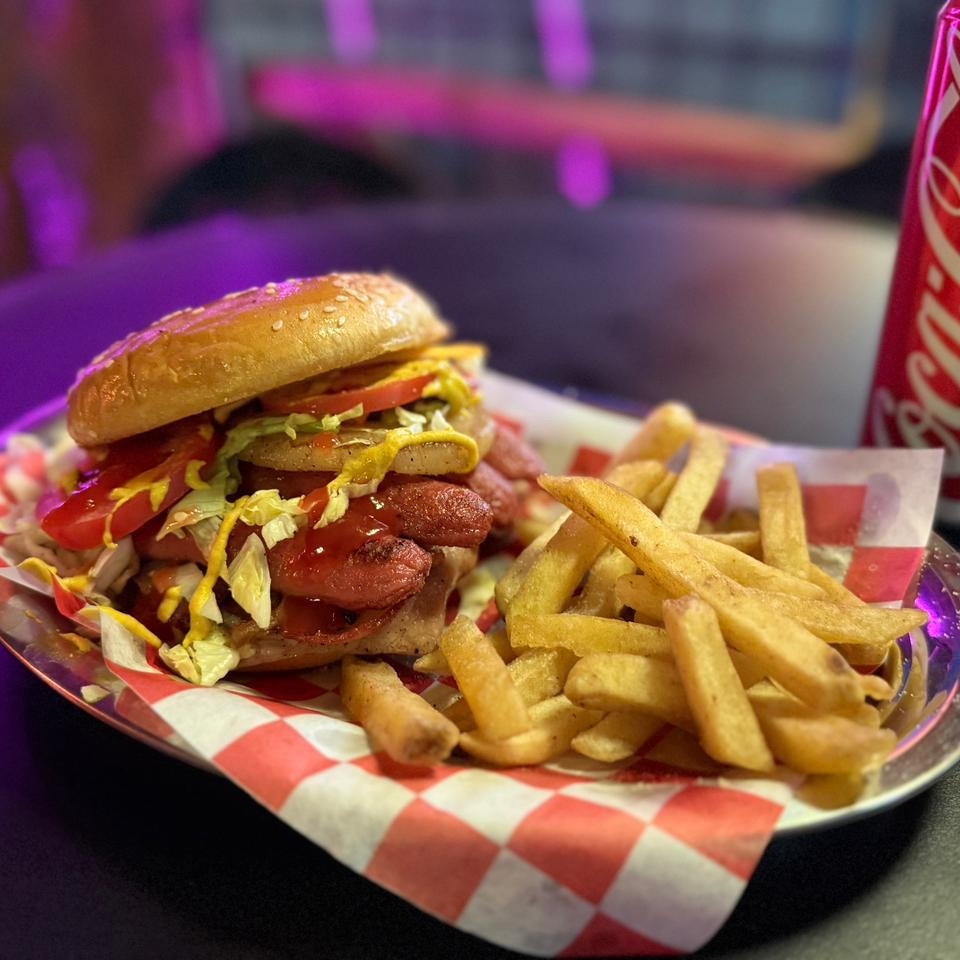 Hamburguesa Cubana