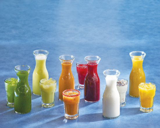 Agua de Jamaica con Coco y Jengibre