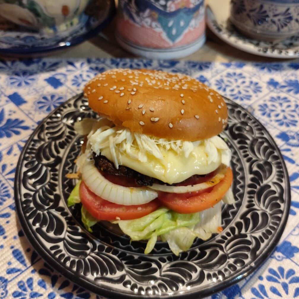 Hamburguesa 3 Quesos
