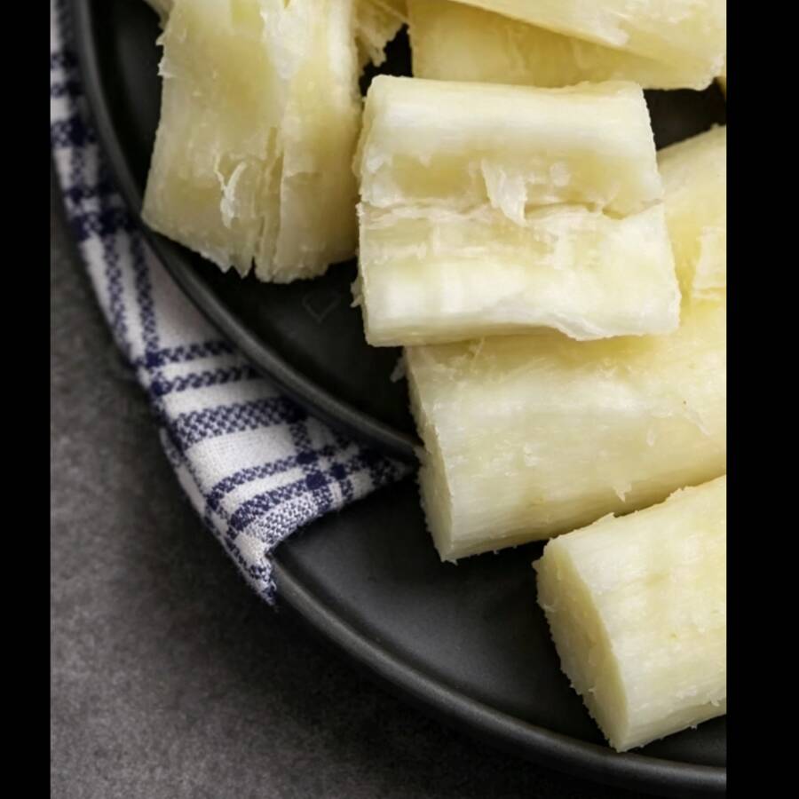 Yuca al vapor