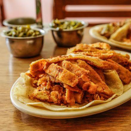 Taco de Milanesa de Pollo