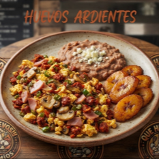 Revueltos Huevos Ardientes