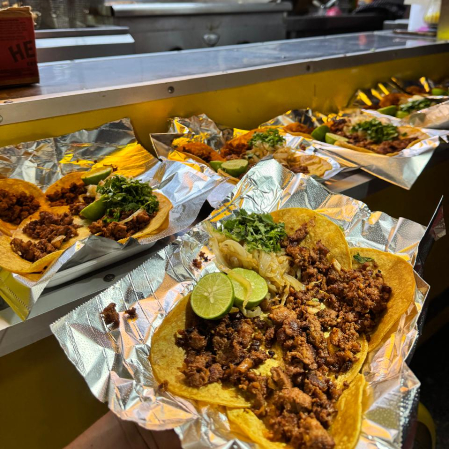 TACOS DE PASTOR EN HARINA