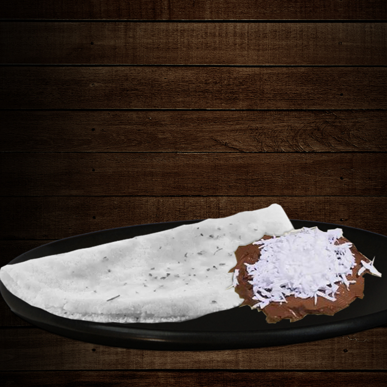 Este prato traz o irresistível encanto do chocolate, meticulosamente combinado com avelã, proporcionando uma experiência gastronômica inigualável. Para intensificar ainda mais o sabor, adicionamos o melhor coco ralado, fresquinho e ralado na hora.