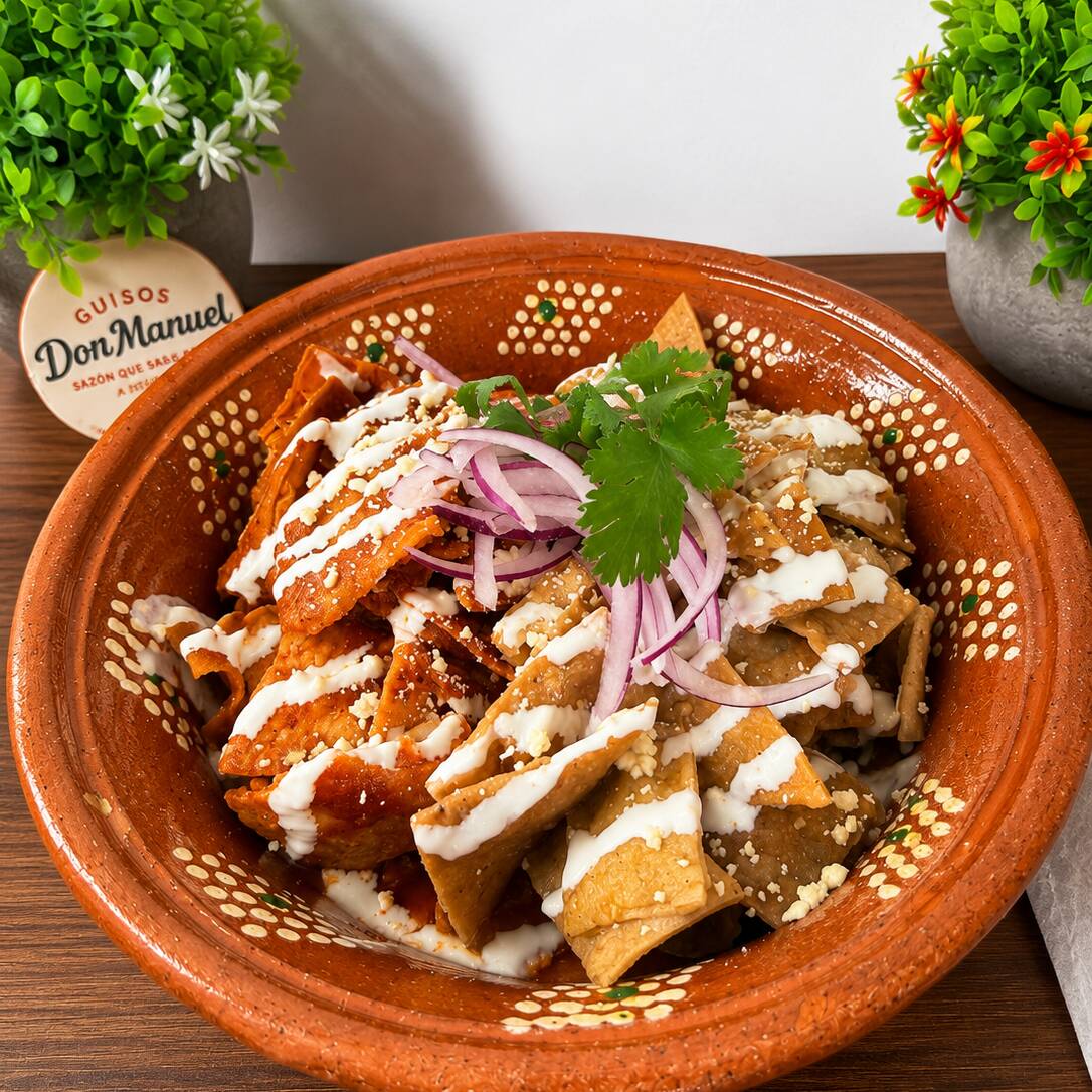 CHILAQUILES VERDES O ROJOS