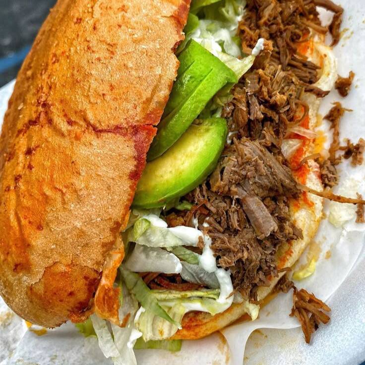 Torta Birria