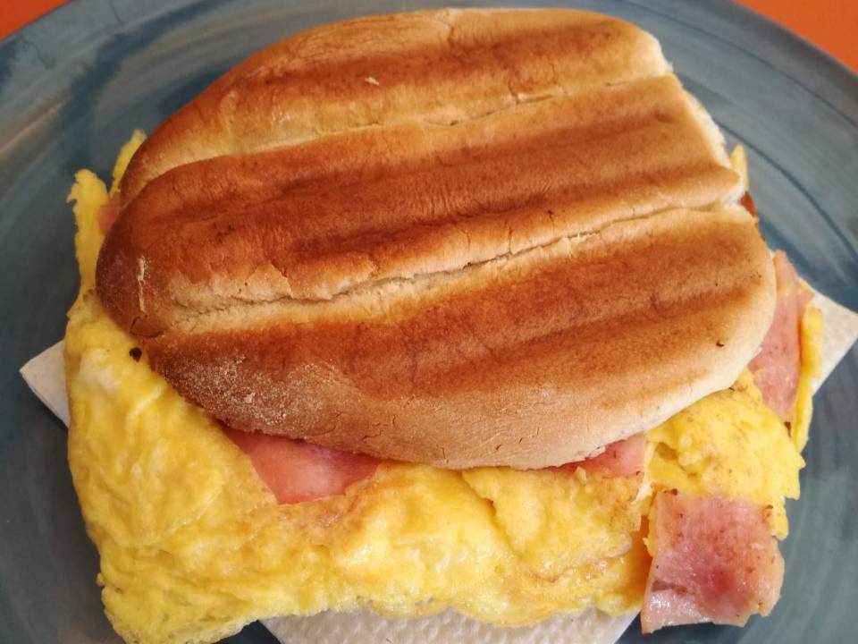 Torta de 🥚Huevo con Jamón🍳
