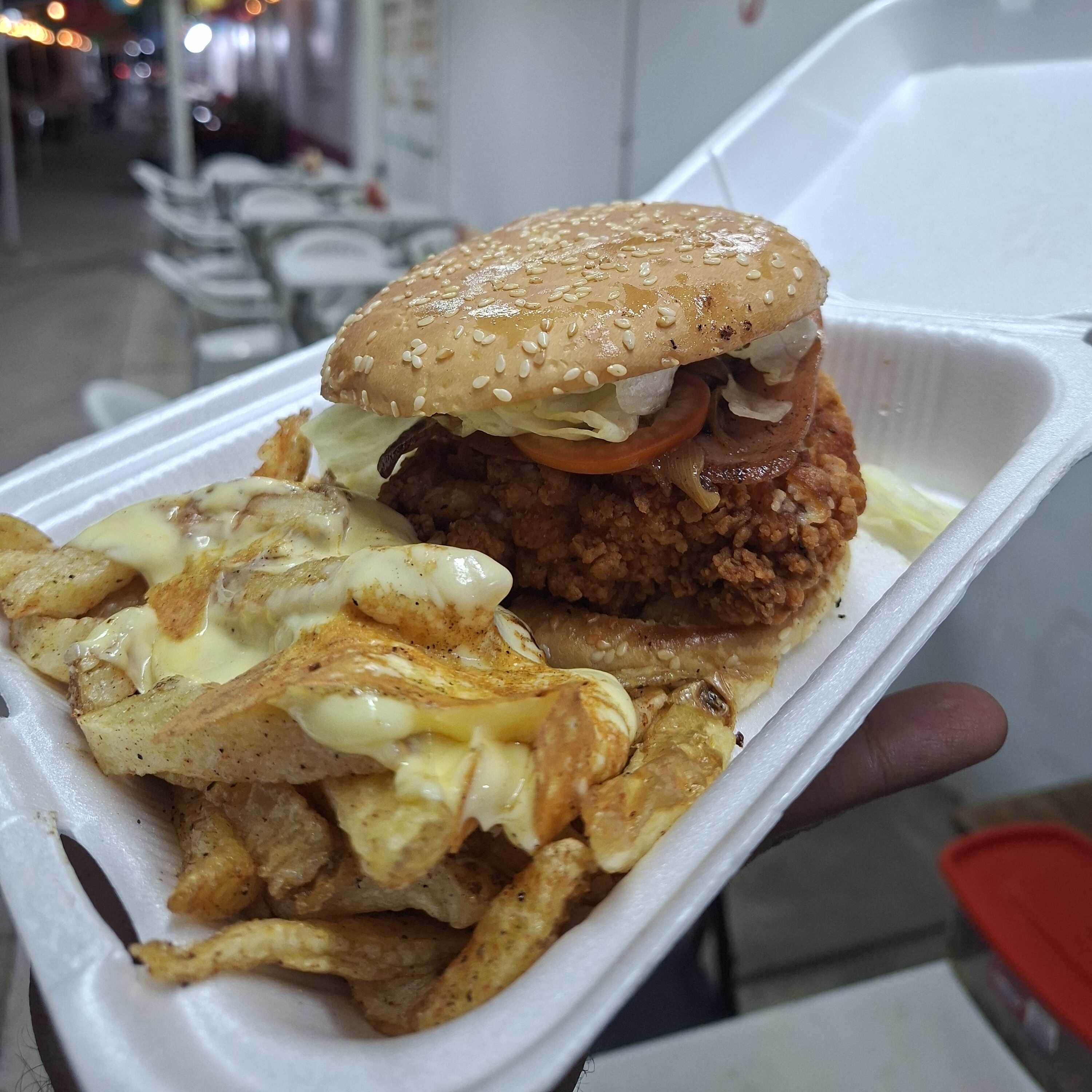 Hamburguesa Pollo Especial