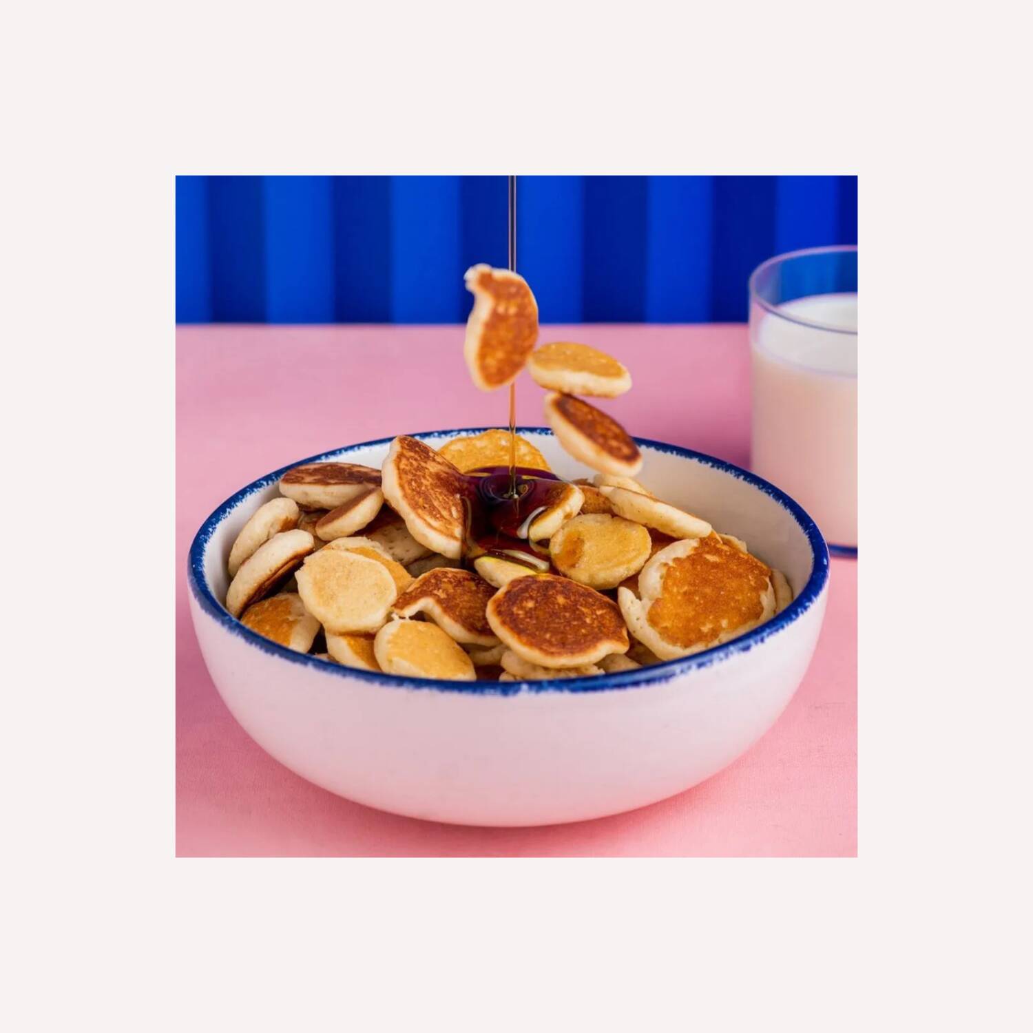Mini Hotcakes con Cajeta con Filadelfia 20 pz.